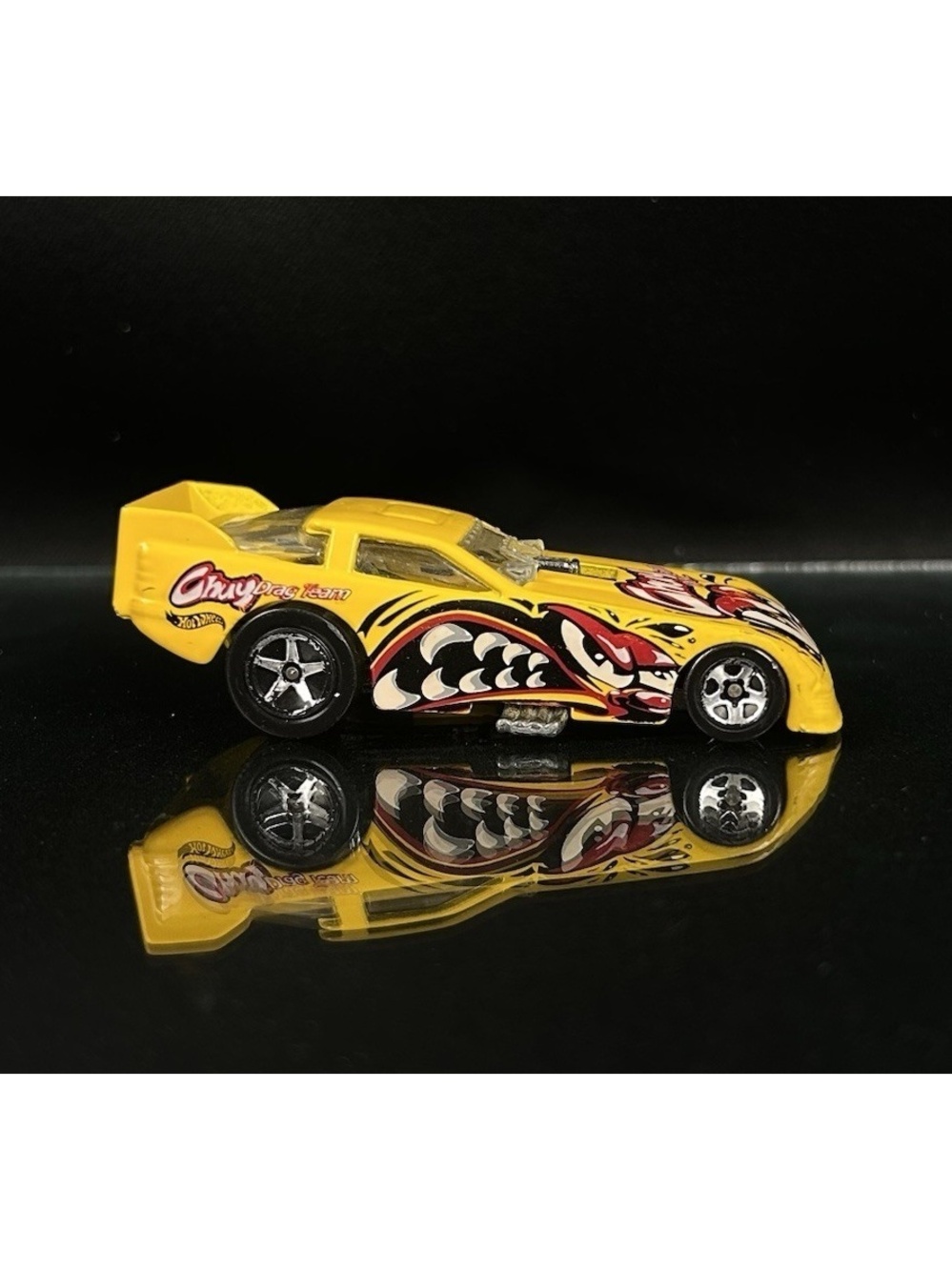 Vintage Hot Wheels Mattel Chuy Drag Team Car 1977 Yellow